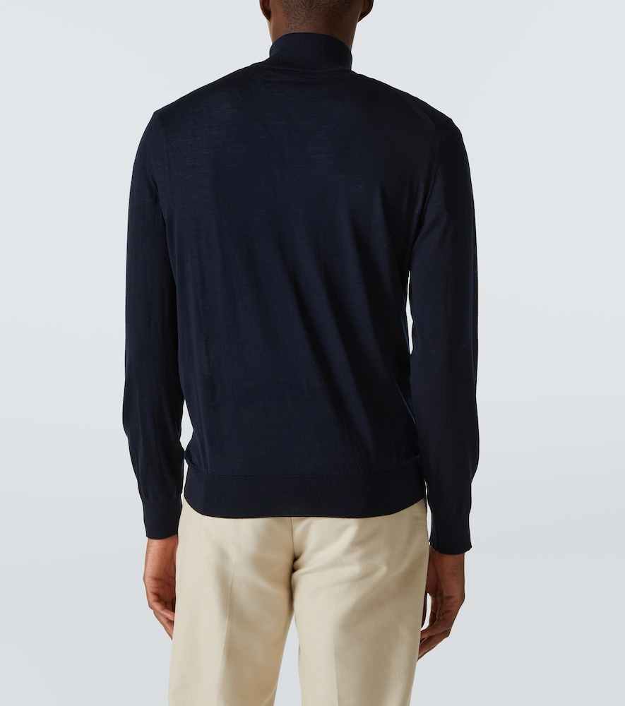  Zegna Zegna Wool Half-zip Sweater 