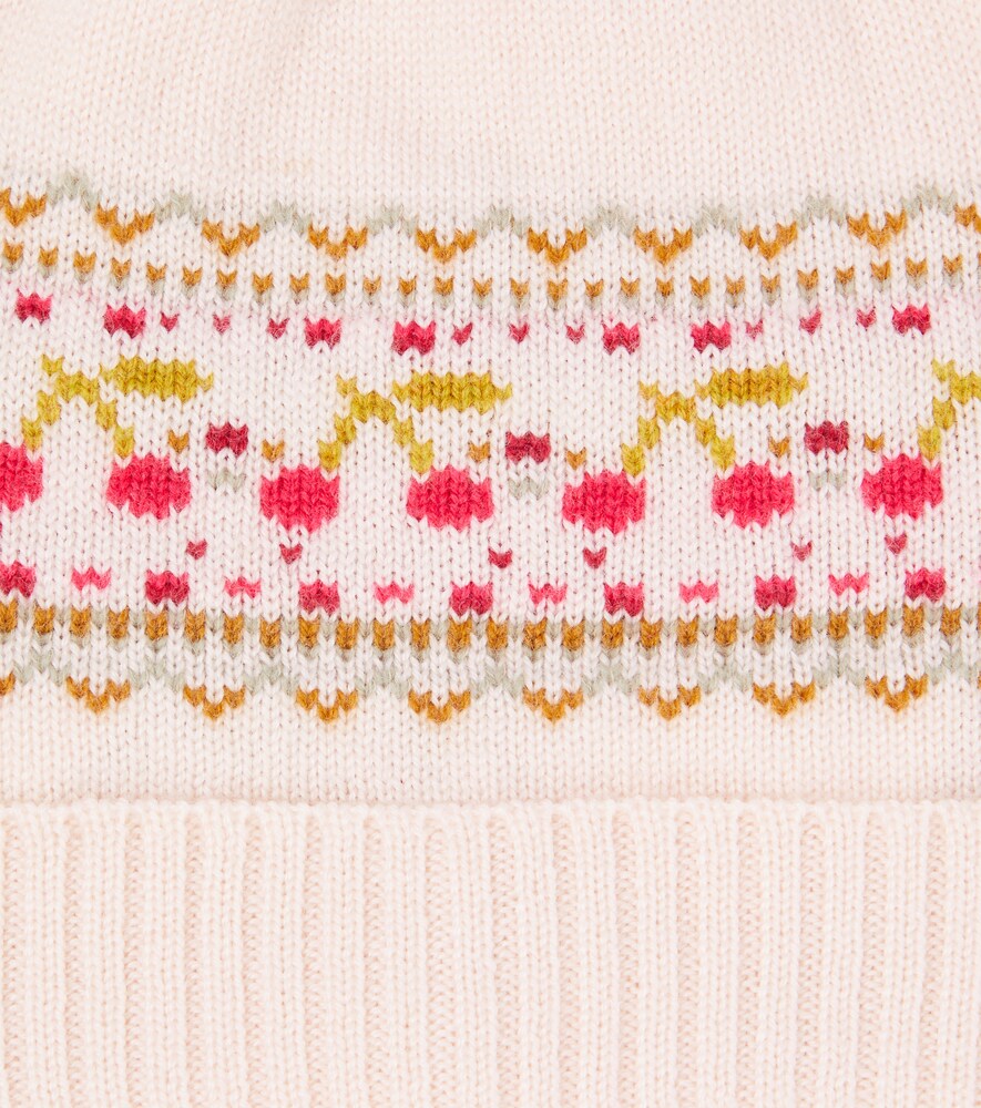  Bonpoint Bonpoint Brigitte Wool And Cashmere Beanie 