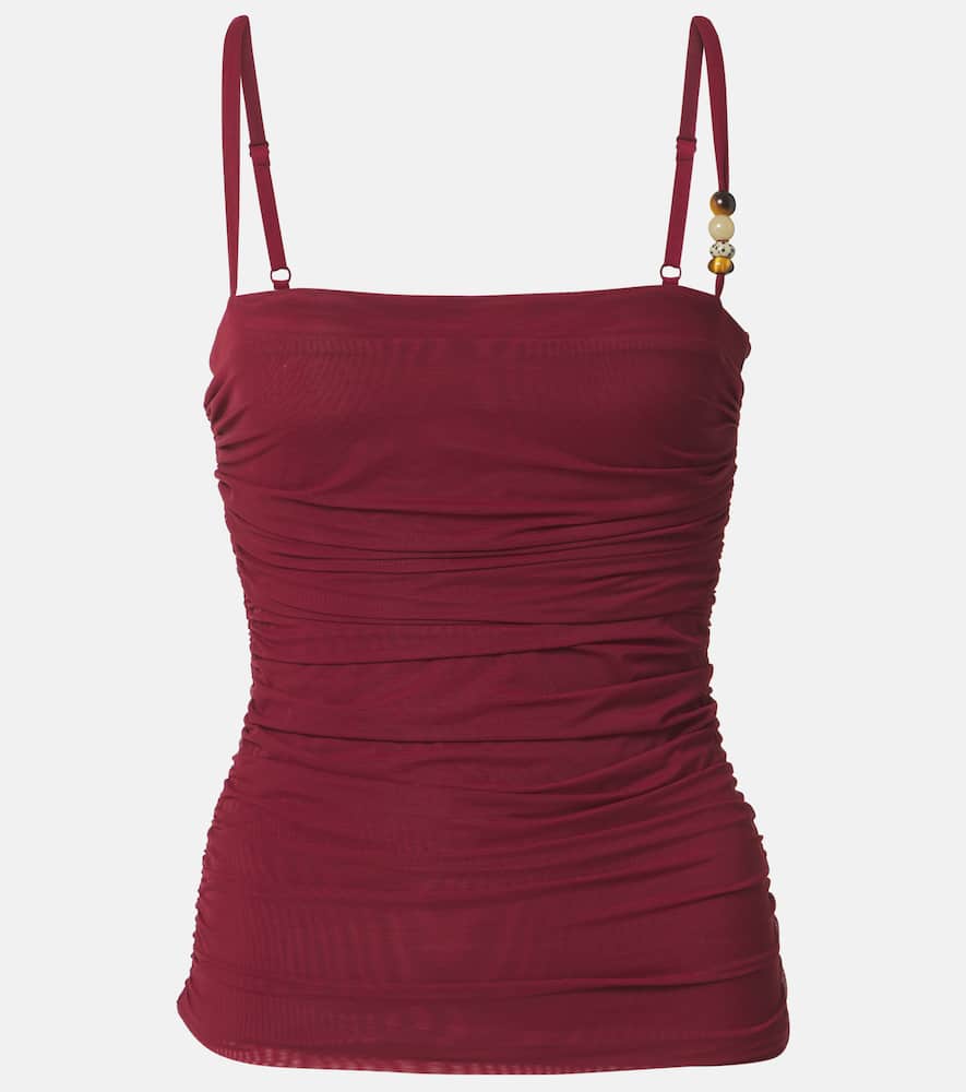 Sir Sleevless Top In Red