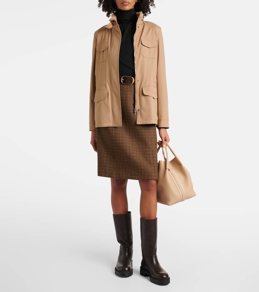 Loro Piana Traveller Lady Field Jacket In Camel