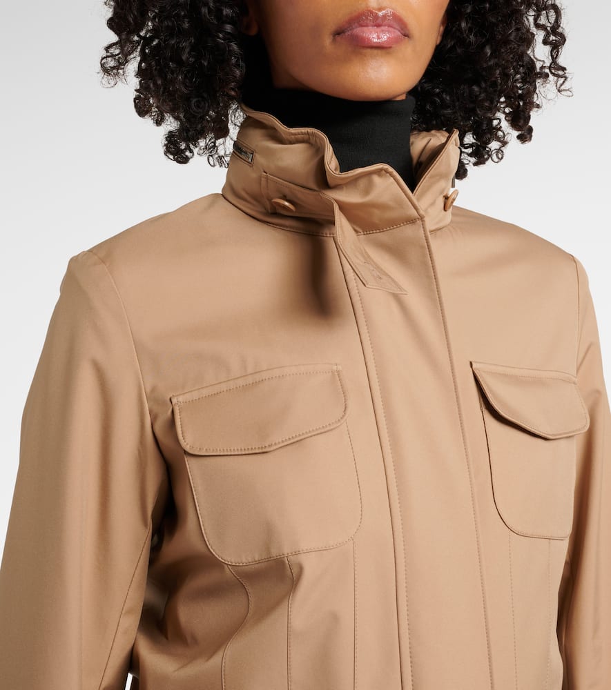 Loro Piana Traveller Lady Field Jacket In Camel