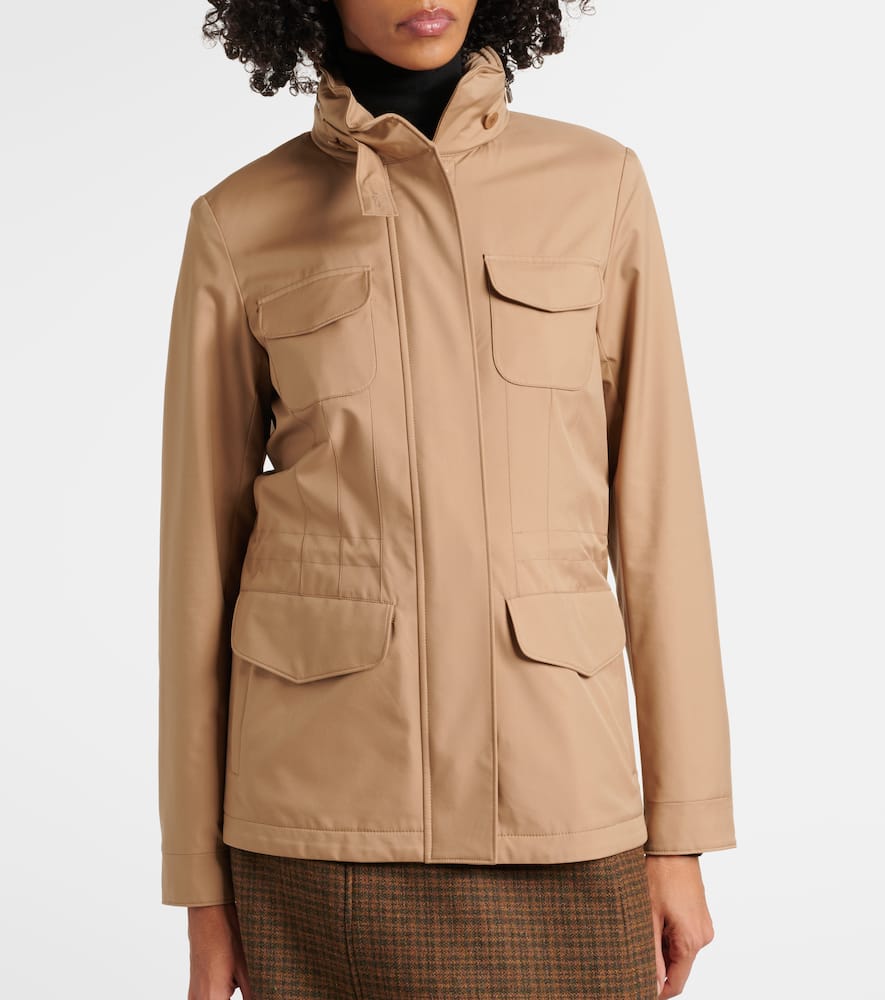 Loro Piana Traveller Lady Field Jacket In Camel