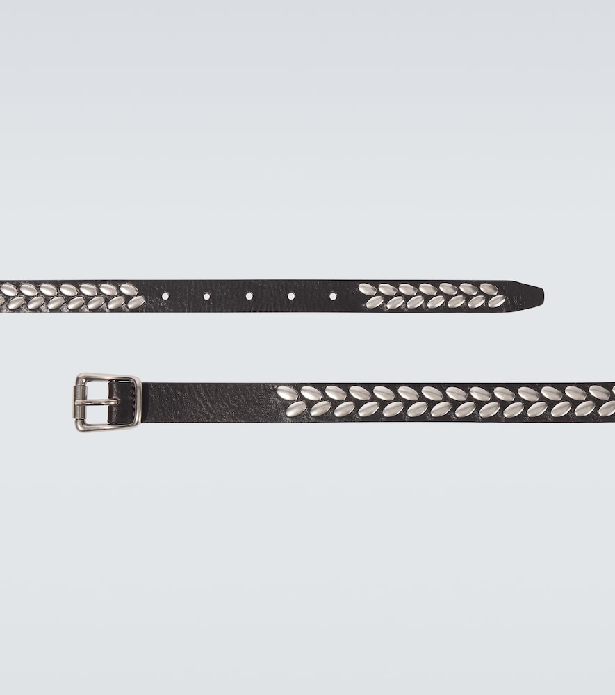 Lemaire Lemaire Almond Stud Leather Belt 