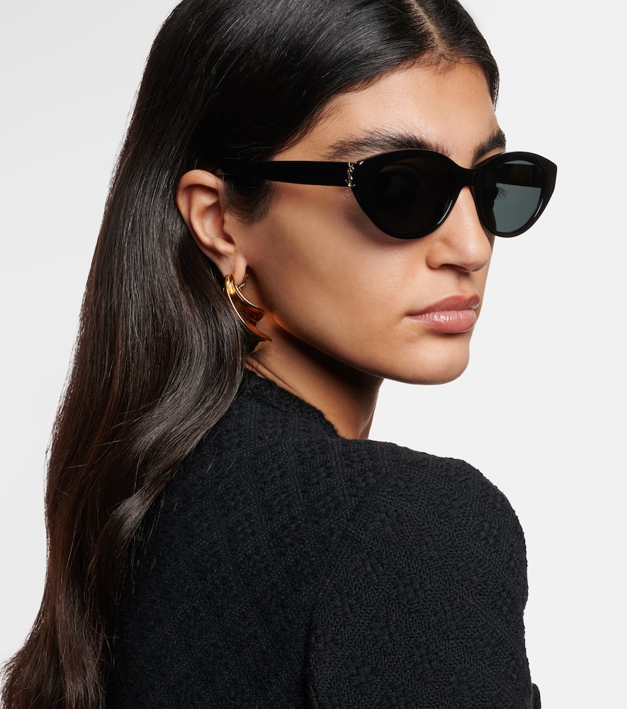 Saint Laurent Sl M148 Cat-eye Sunglasses In Black