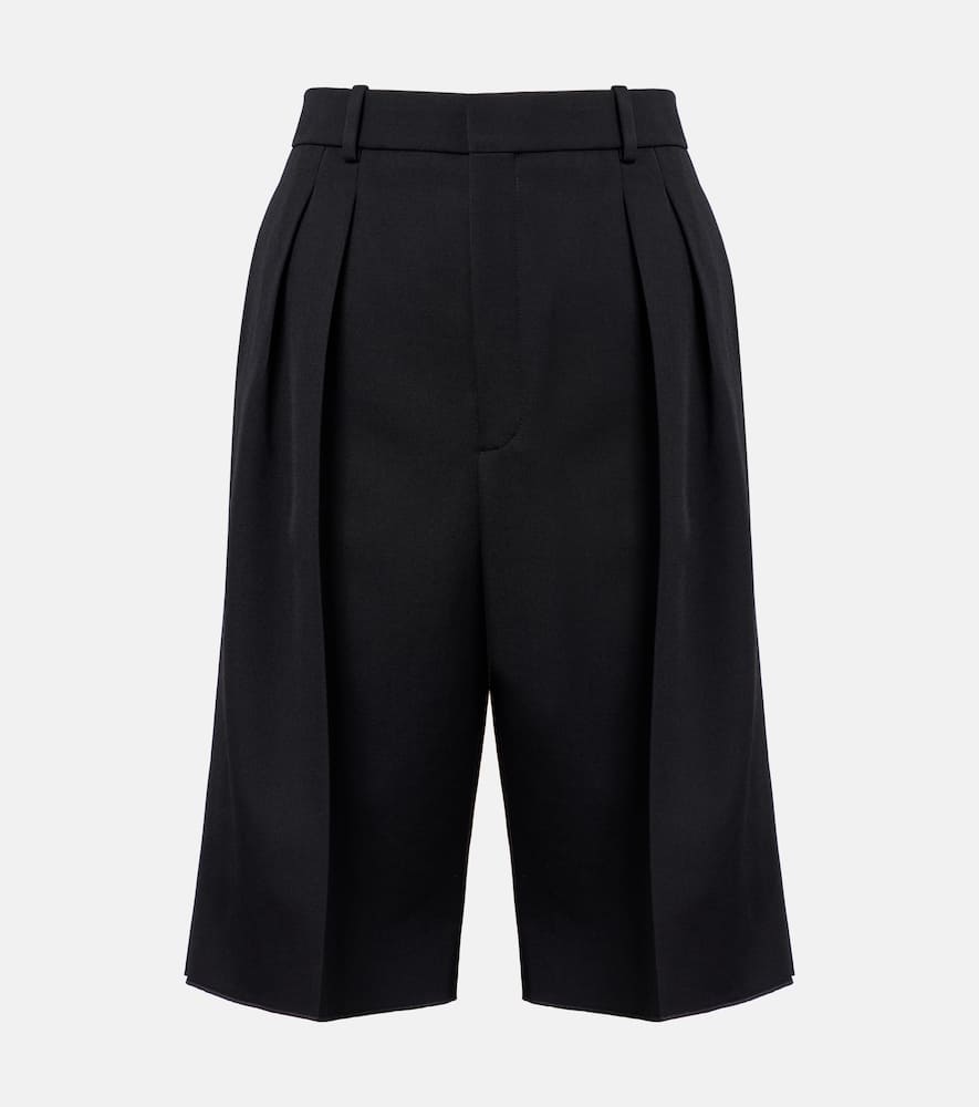 Grain De Poudre wool Bermuda shorts