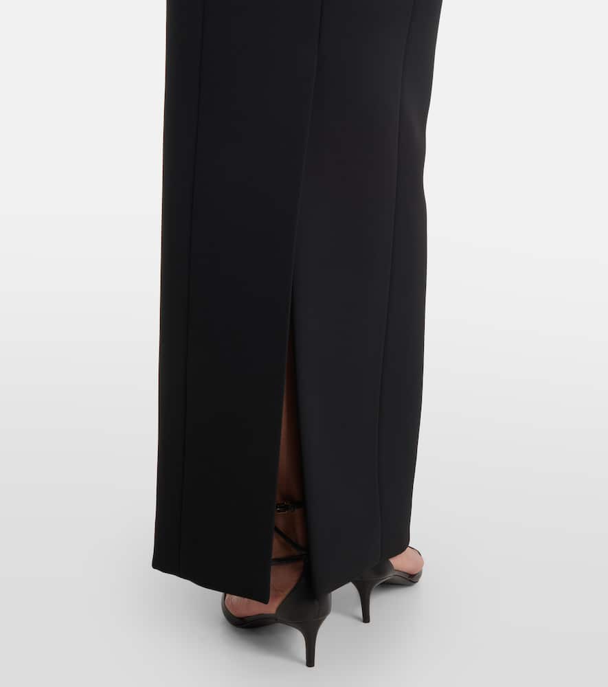 Khaite Bustier Corset Maxi Dress