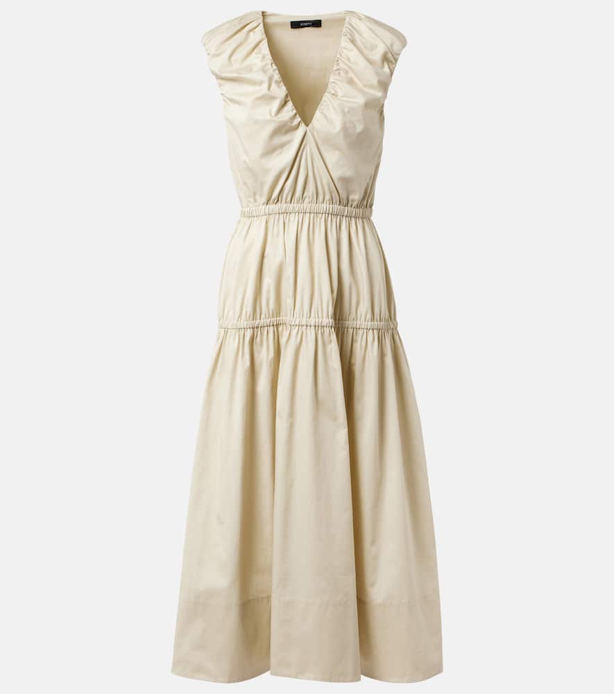 Cotton midi dress