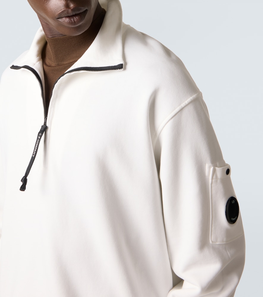  C.p. Company C.p. Company Sweatshirt Lens Aus Baumwolle 