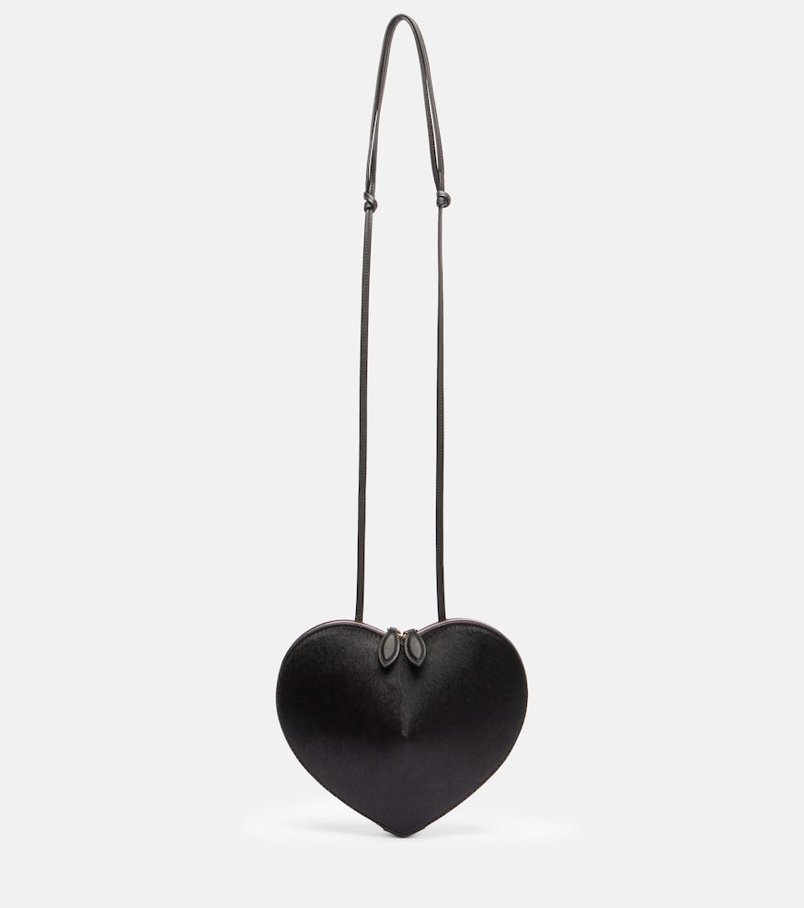 Alaia Alaïa Le Caur calf hair shoulder bag