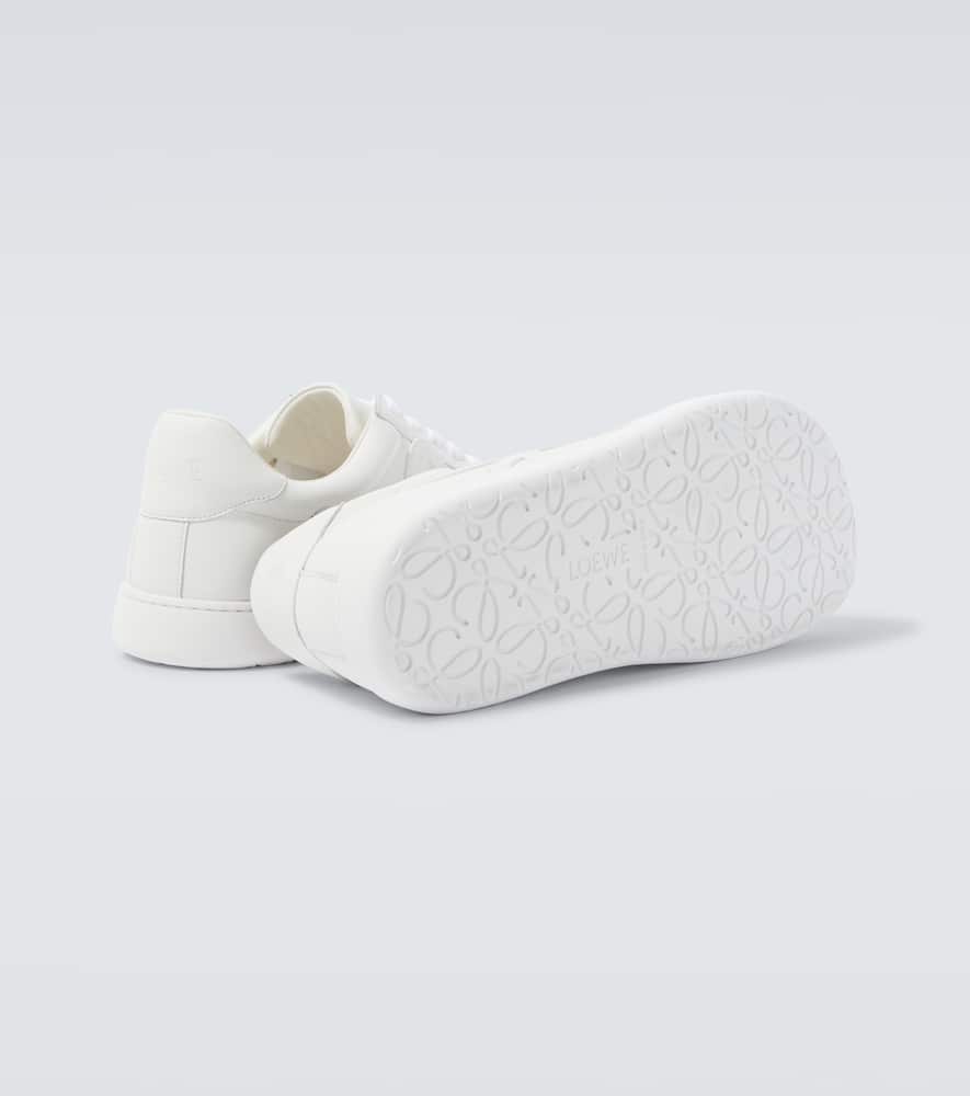 Loewe Jambo Sneakers In Soft Grained Calfskin In White
