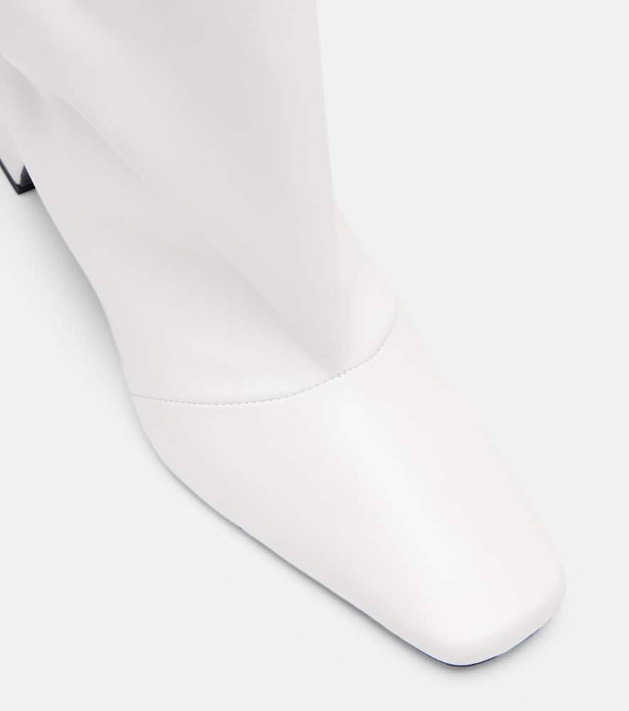 Coperni Bridge Leather Knee-high Boots In Multi