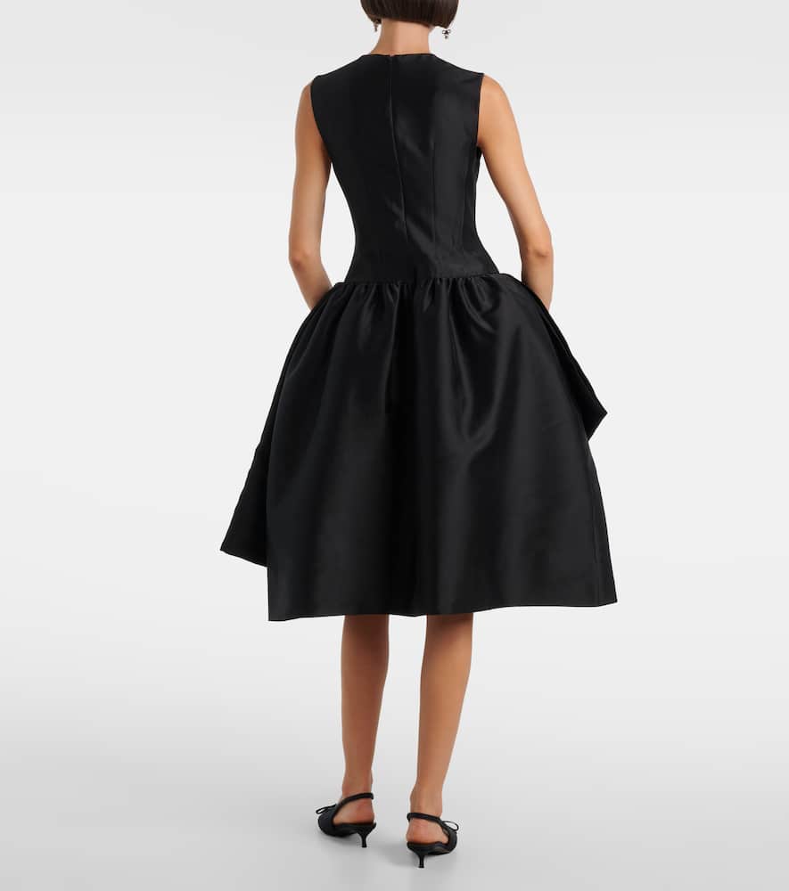 Shushu-tong Midikleid In Black