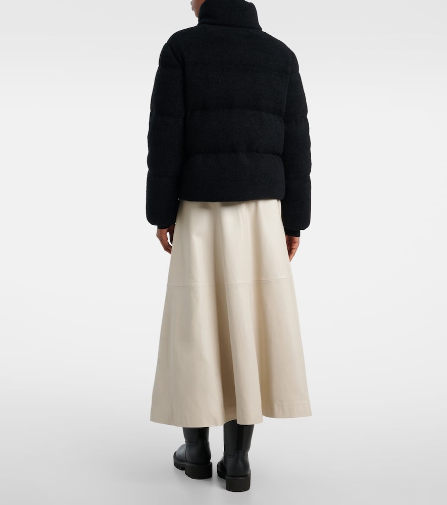 Moncler Mornas Down Jacket In Black