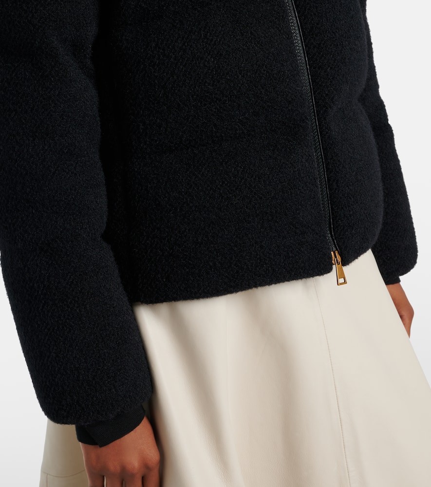 Moncler Mornas Down Jacket In Black