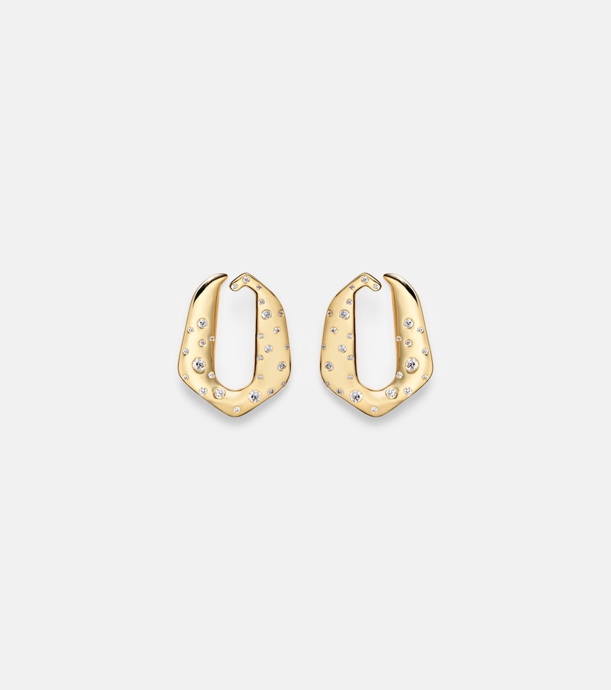 Ananya 18kt gold earrings with diamonds