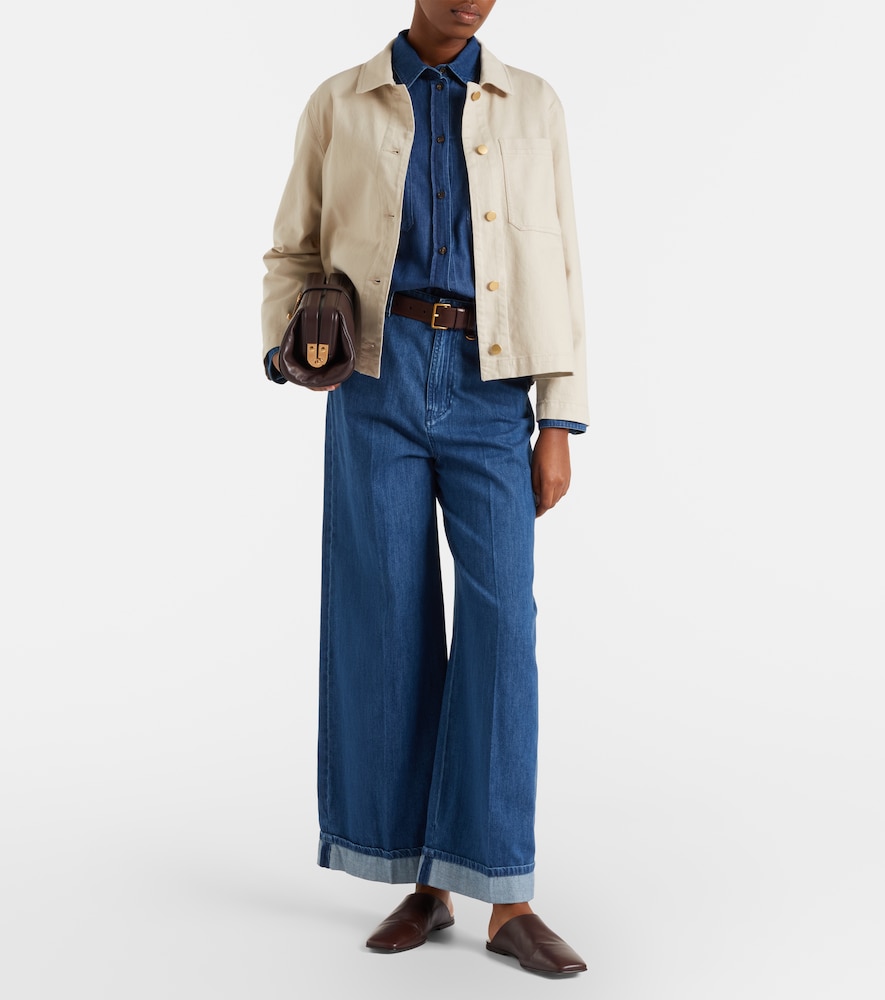 'S Max Mara Fascino denim overshirt