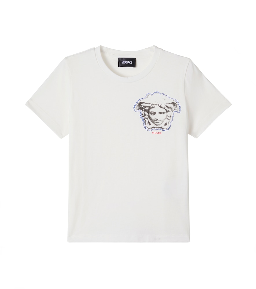 Versace Kids White Medusa Cotton Jersey T-Shirt Y Size 12