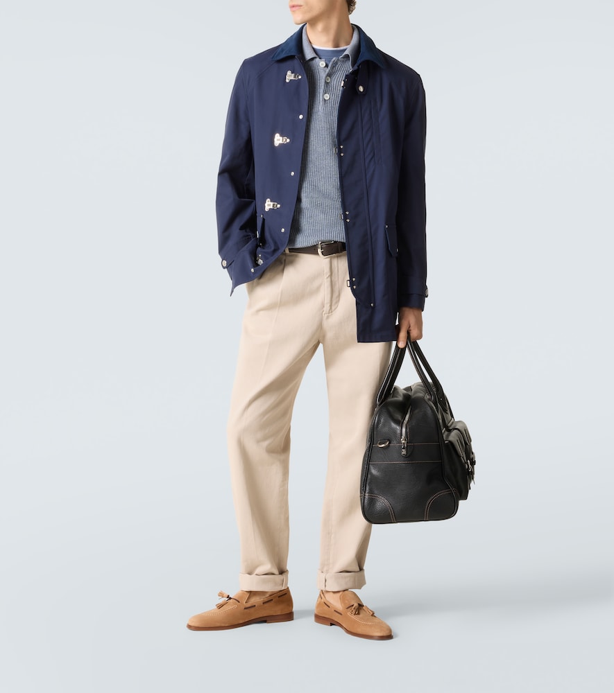 Suede Loafers