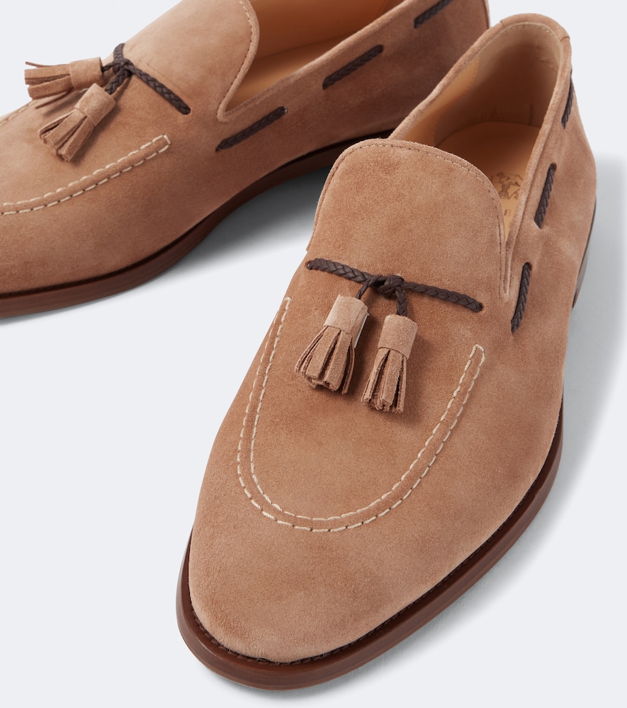  Brunello Cucinelli Brunello Cucinelli Loafers Aus Veloursleder 
