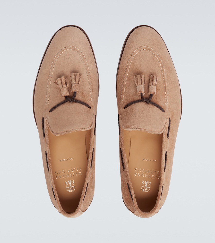 Suede Loafers