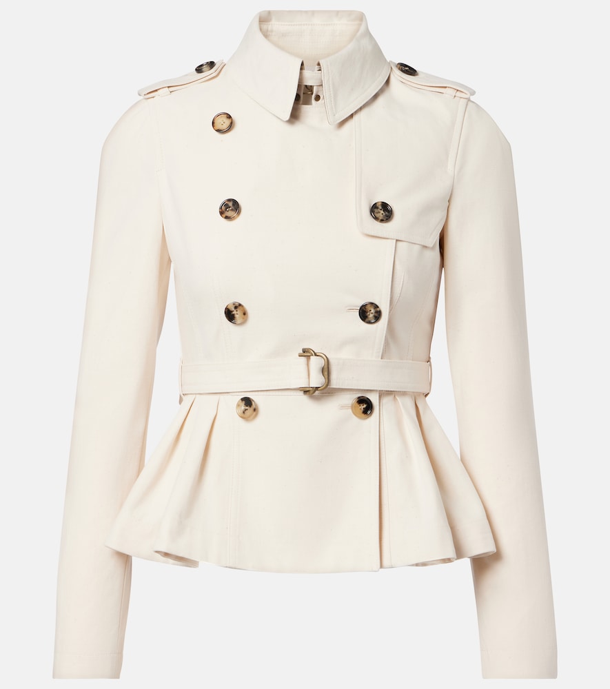 Burberry Isabella cotton gabardine jacket