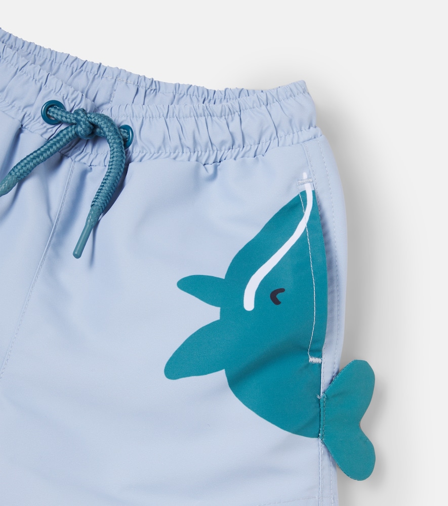  Stella Mccartney Kids Stella Mccartney Kids Baby Printed Swim Trunks 