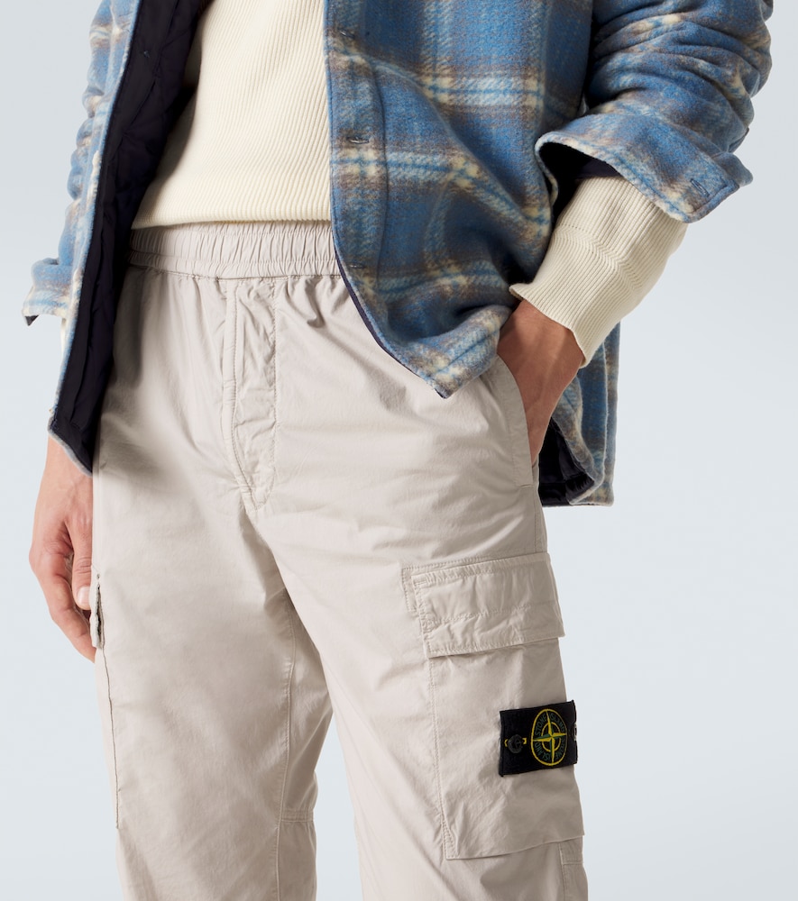  Stone Island Stone Island Cargohose Compass Aus Einem Baumwollgemisch 
