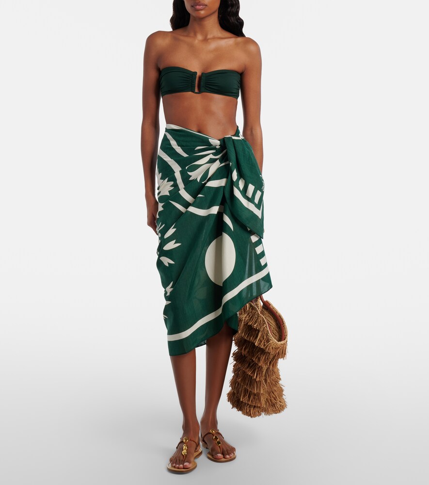 Eres Mandara cotton and silk beach cover-up