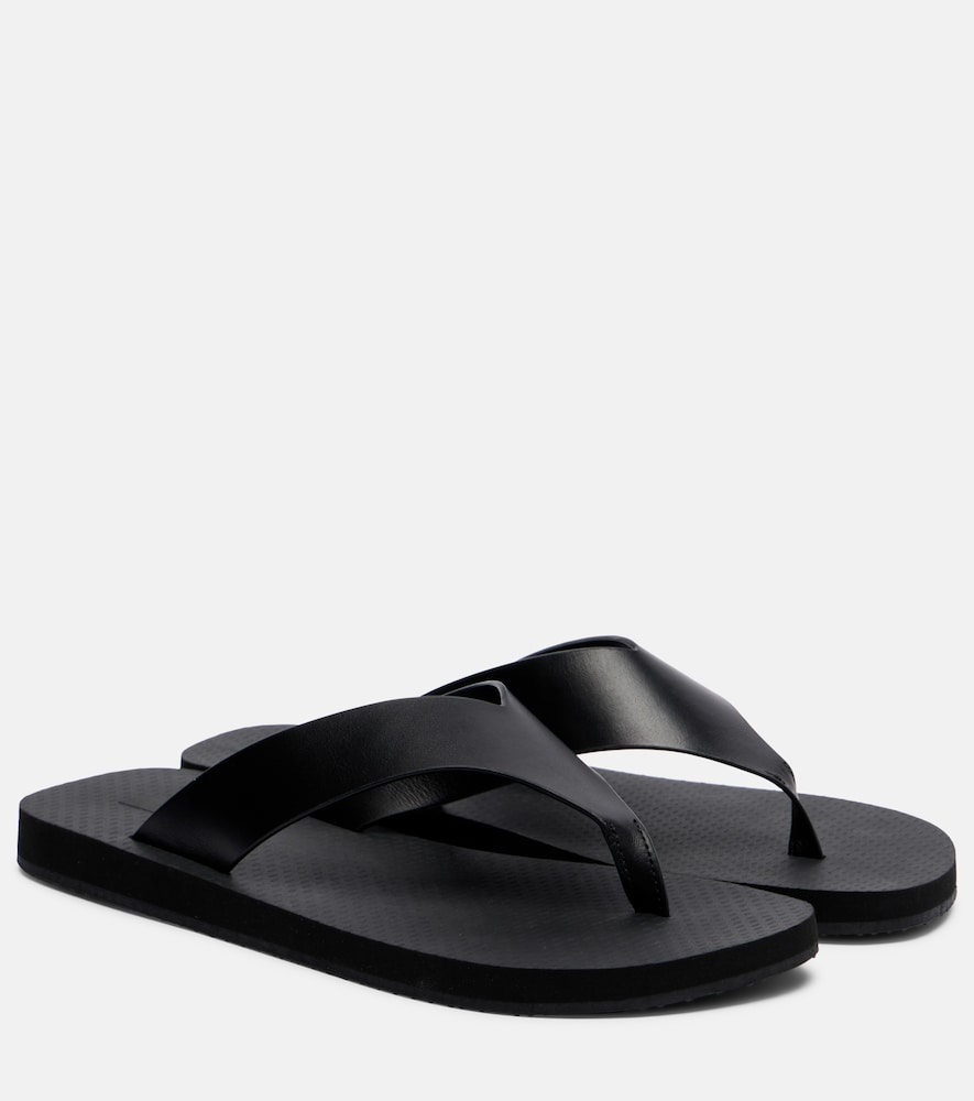 The Row Dune leather thong sandals