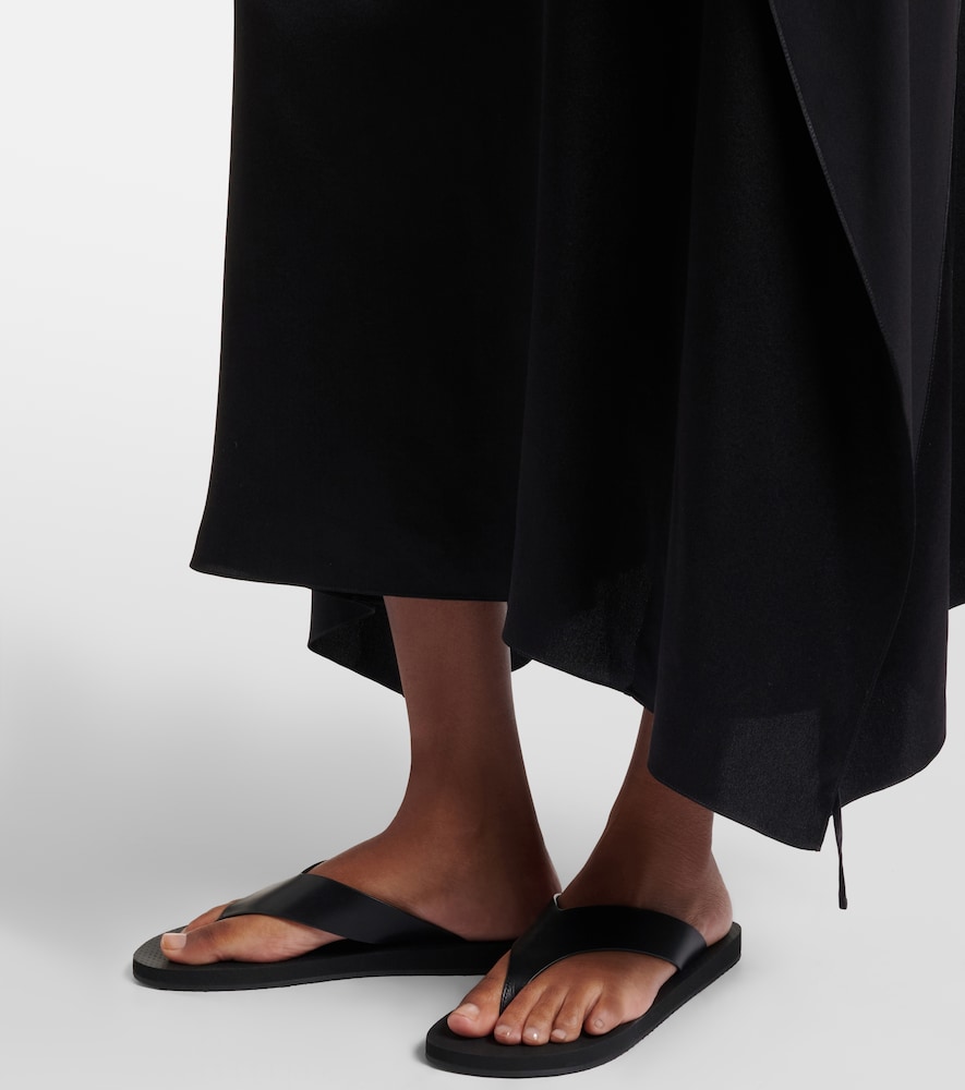  The Row The Row Dune Leather Thong Sandals 