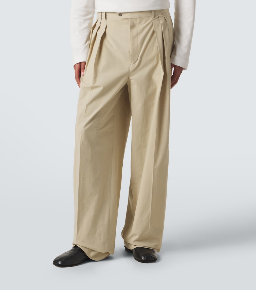  Calvin Klein Collection Calvin Klein Collection Gerade Hose Baxter Aus Baumwolle 
