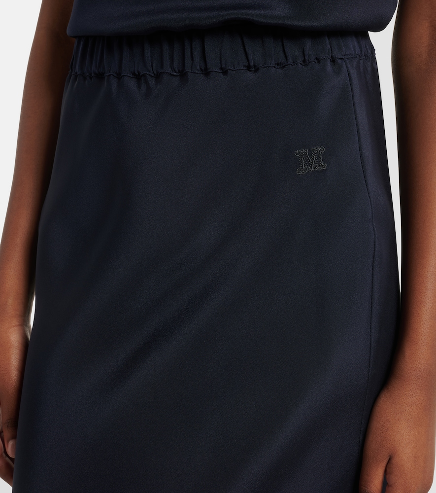  Max Mara Max Mara Sospiro Silk Satin Maxi Skirt 