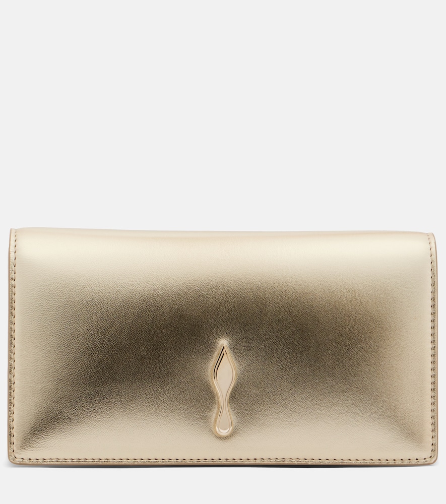 Christian Louboutin Bettina Small metallic leather clutch | Thumbnail 9 Christian Louboutin Bettina Small metallic leather clutch | Thumbnail 9