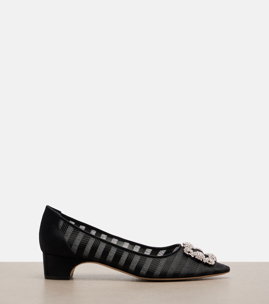  Manolo Blahnik Manolo Blahnik Pumps Hangisi Mit Kristallen 