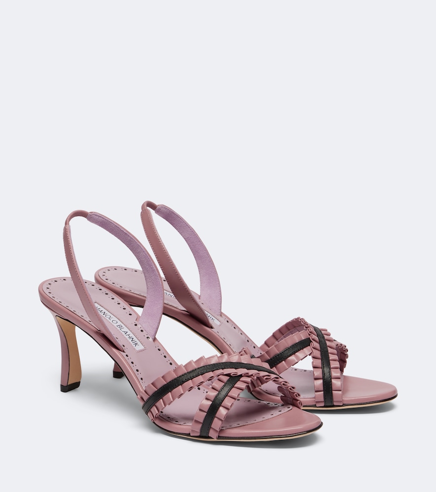 Slingback-Sandalen Volusan aus Leder