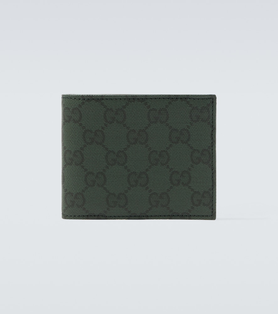 Gucci Men's Green Gg Canvas Bifold Wallet - Mytheresa