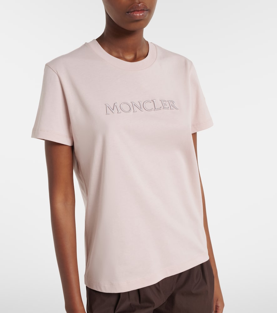  Moncler Moncler Camiseta De Jersey De Algodón Con Logo 