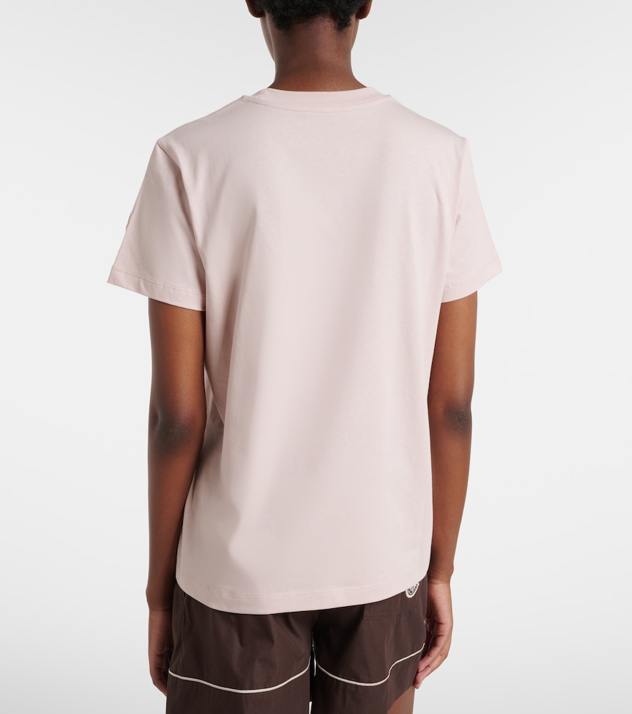 Moncler Moncler Camiseta De Jersey De Algodón Con Logo 