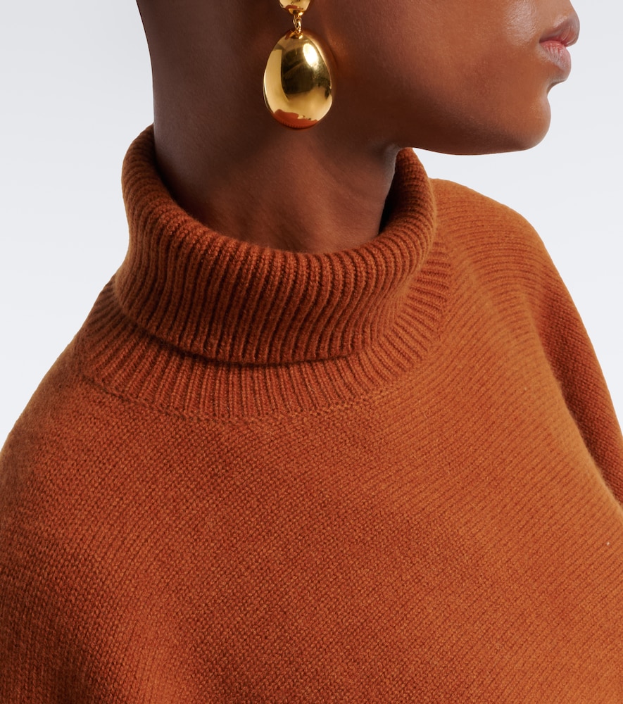 Marina Wool And Cashmere Poncho