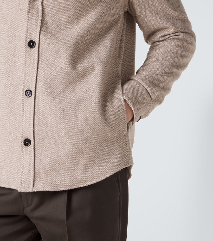 Cashmere And Silk Overshirt