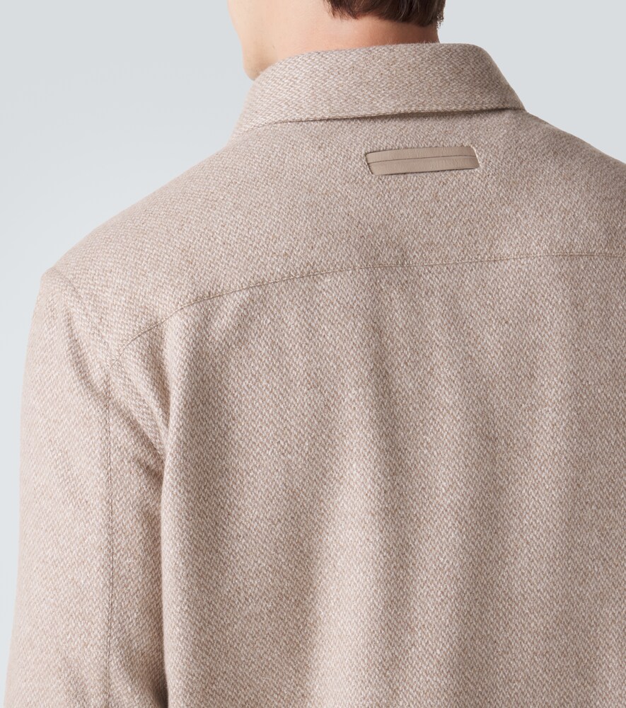 Cashmere And Silk Overshirt