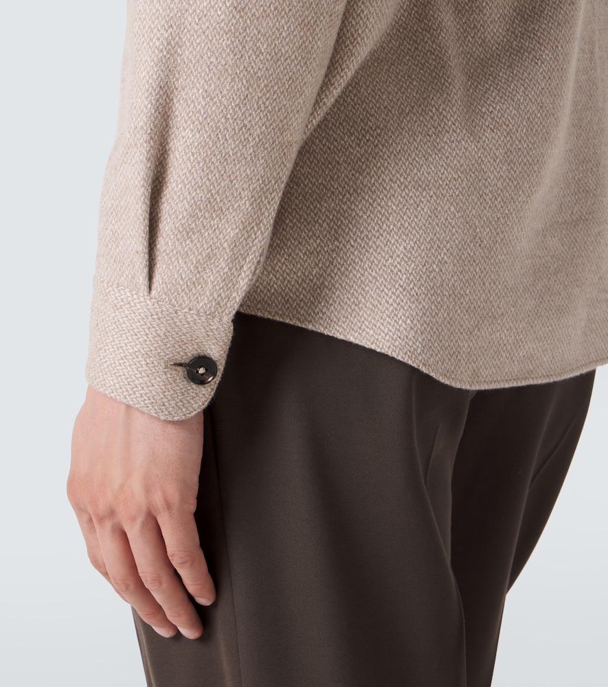 Cashmere And Silk Overshirt