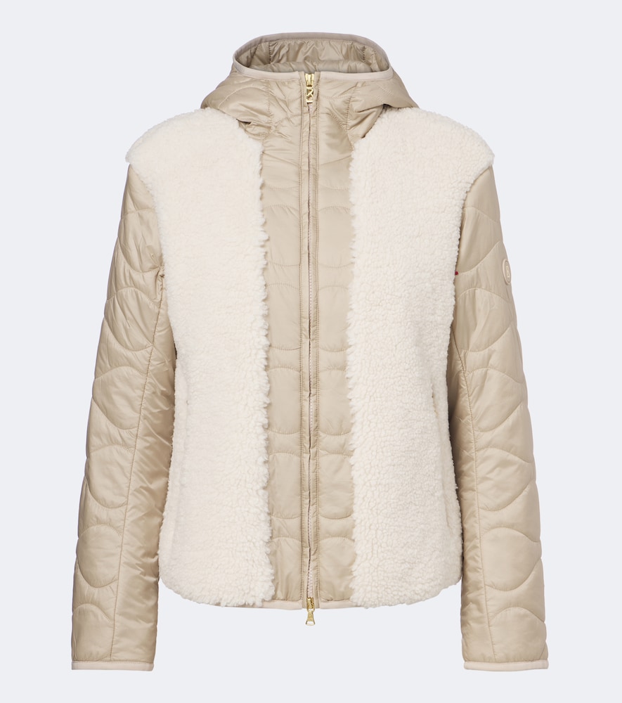 Wattierte Jacke Bibi mit Teddyfleece