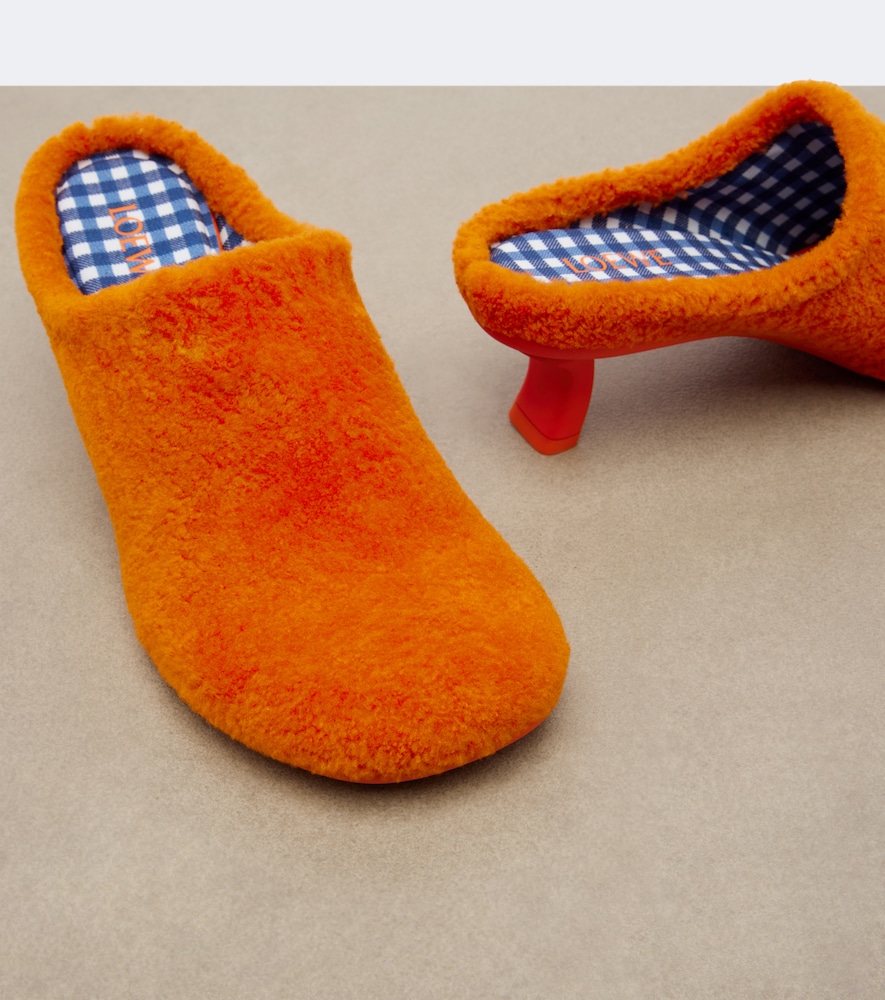 Dive Shearling Mules