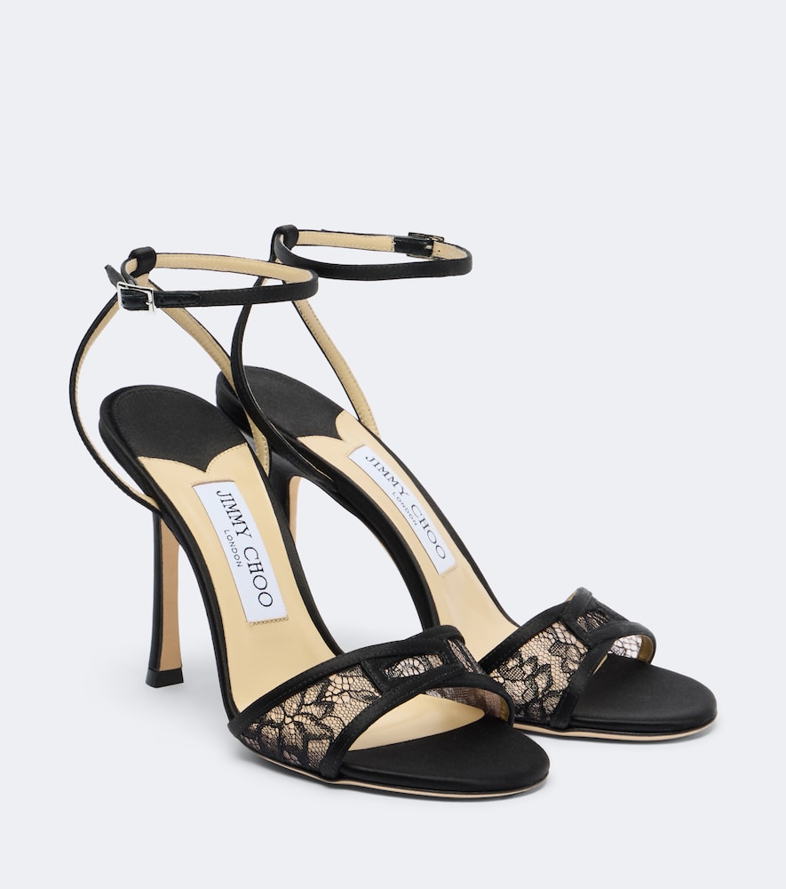 Sandalen Leo mit Spitze