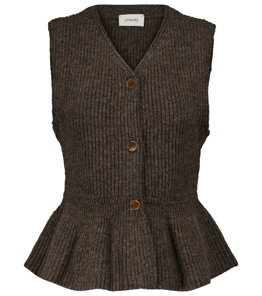 peplum vest