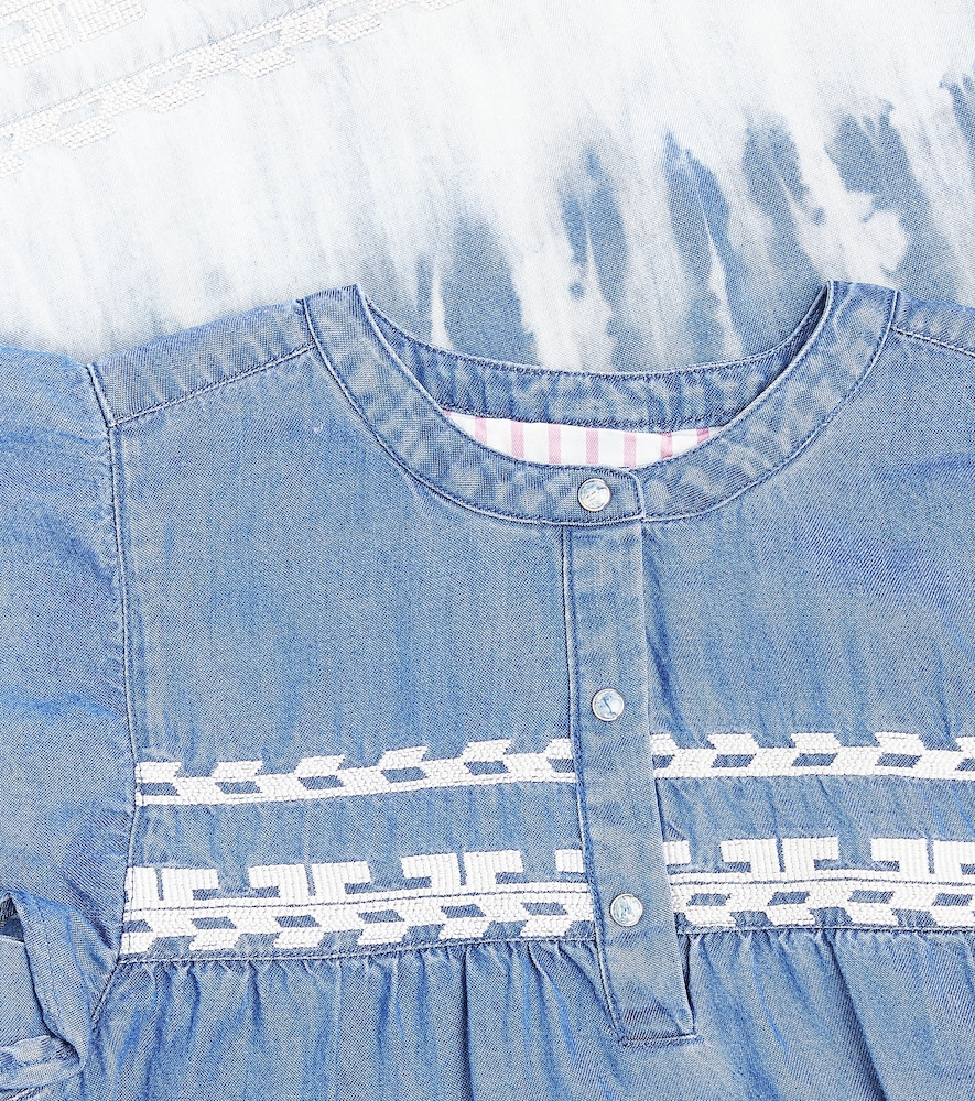  Scotch & Soda Kids Scotch & Soda Kids Besticktes Jeanskleid 