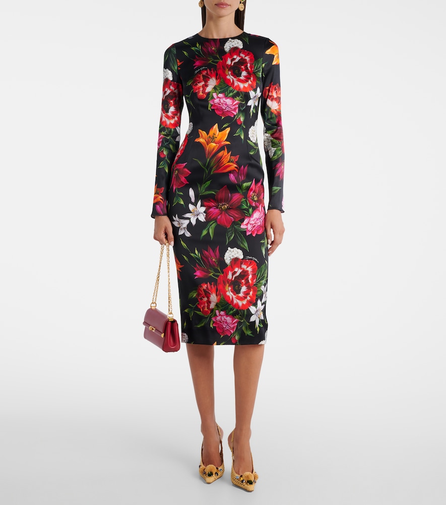 Dolce & Gabbana Floral midi dress