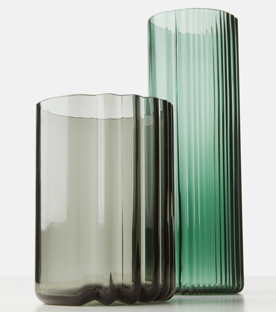  Zaha Hadid Design Zaha Hadid Design Jarrón Pulse De Vidrio 