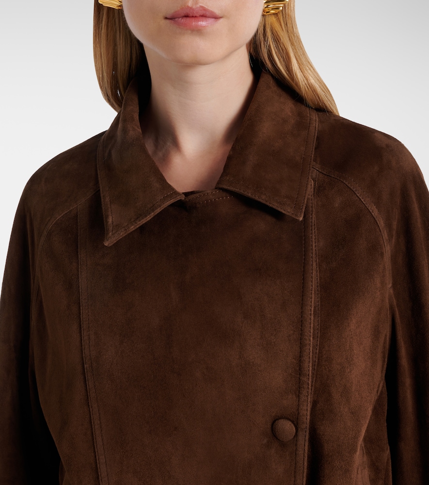 Nour Hammour Nour Hammour Jacke Buffy Aus Veloursleder 